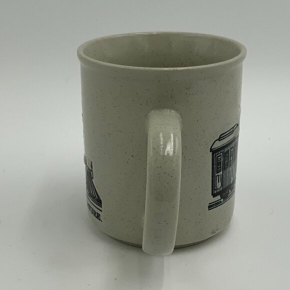Pittsburgh PA The Steam Locomotive Iron Creature Embossed Train Mug Stoneware - Picture 3 of 6
